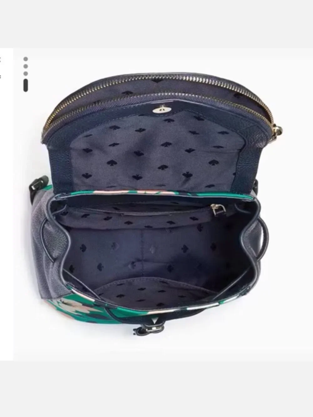 Kate Spade Leila Medium Backpack in Lily Blooms